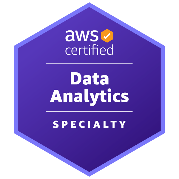 AWS Certified Data Analytics Specialty